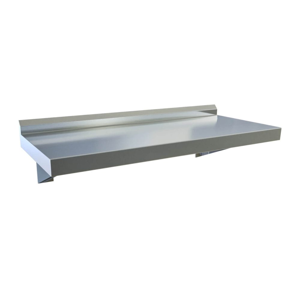 Single wall shelf
